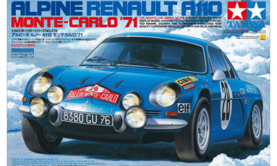 1:24 Scale Renault Alpine A110 Monte Carlo '71 Model Kit