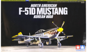 1:72 Scale Tamiya North American F-51D Mustang Model Kit