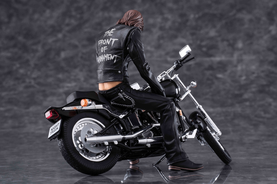 1:12 Scale Aoshima Skynet CROWS×WORST Busou Sensen Kunou Ryushin & Night Train Model Kit - Image 2