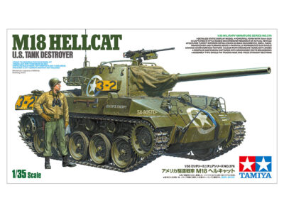 1:35 Scale Tamiya U.S. Tank Destroyer M18 Hellcat Model Kit