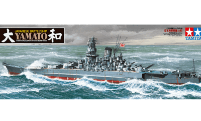 1:350 Scale Tamiya Japanese Battleship Yamato Model Kit
