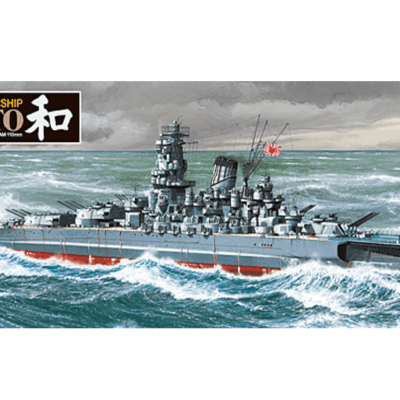 1:350 scale Tamiya Japanese Battleship Yamato Model Kit