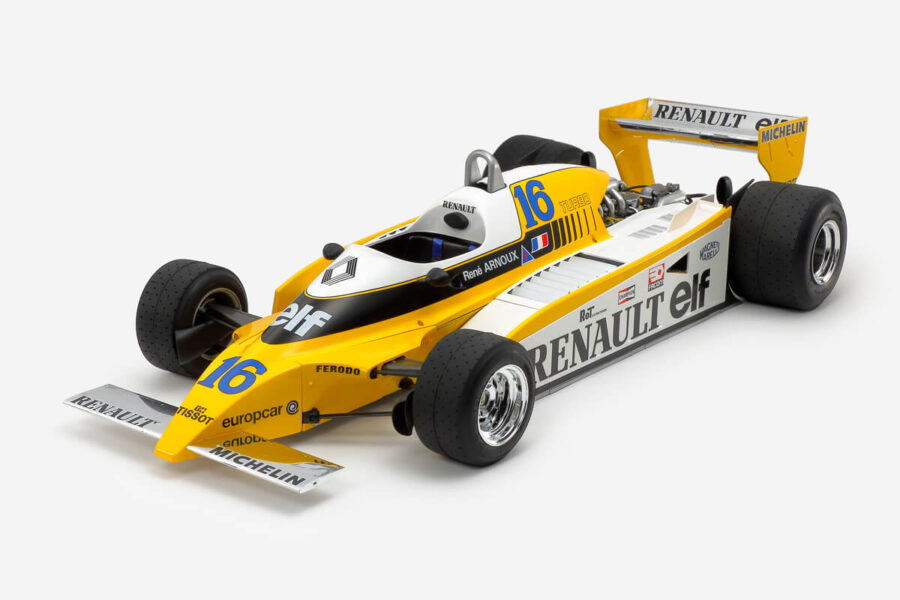 1:12 Scale Tamiya Renault RE-20 Turbo (W/Photo-Etched Parts) Limited Edition - Image 2