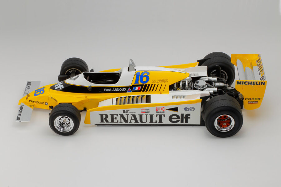 1:12 Scale Tamiya Renault RE-20 Turbo (W/Photo-Etched Parts) Limited Edition - Image 4
