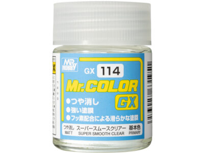 Mr.Hobby Super Smooth Clear Flat Top Coat Lacquer Paint