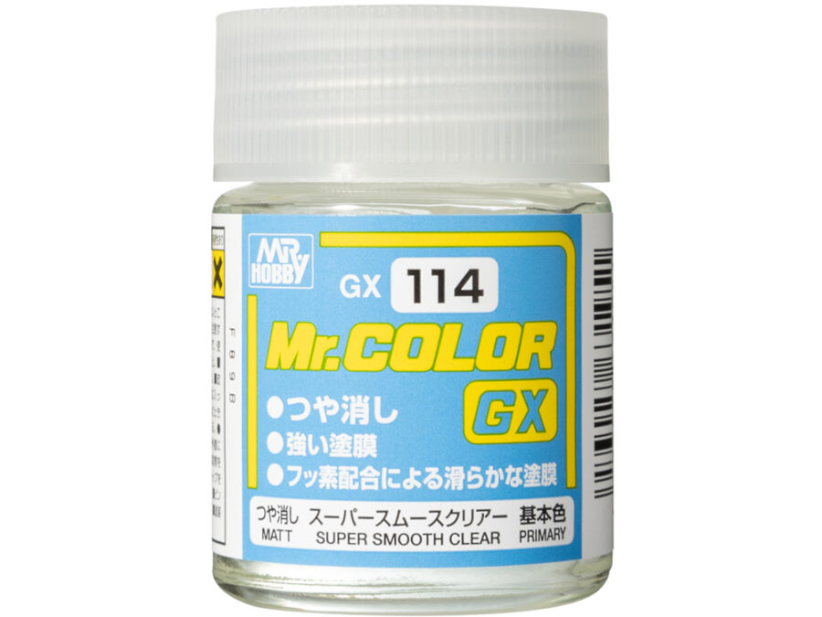 Mr.Hobby Super Smooth Clear Flat Top Coat Lacquer Paint