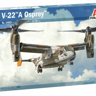 1:72 scale Italeri V-22A Osprey Model Kit