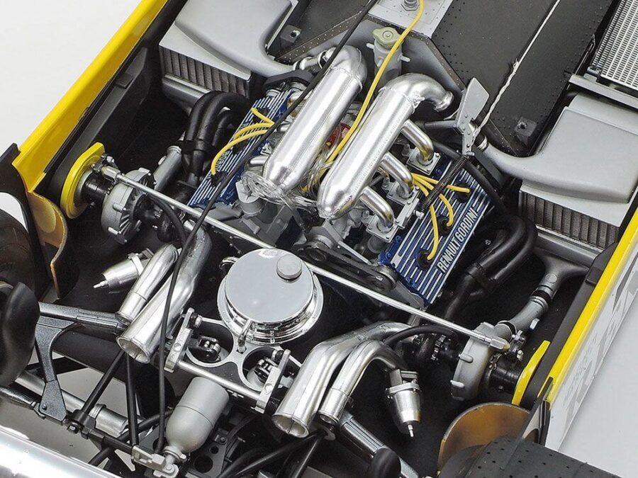 1:12 Scale Tamiya Renault RE-20 Turbo (W/Photo-Etched Parts) Limited Edition - Image 5