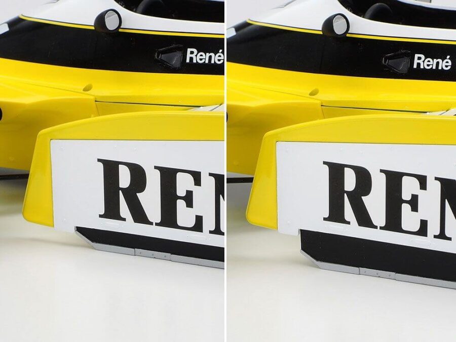 1:12 Scale Tamiya Renault RE-20 Turbo (W/Photo-Etched Parts) Limited Edition - Image 9