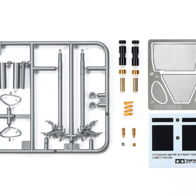 1:12 scale Tamiya Suzuki GSX-RR '20 Front Fork Set