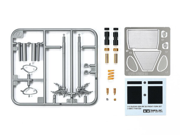 1/12 Scale Tamiya Suzuki GSX-RR '20 Front Fork Set