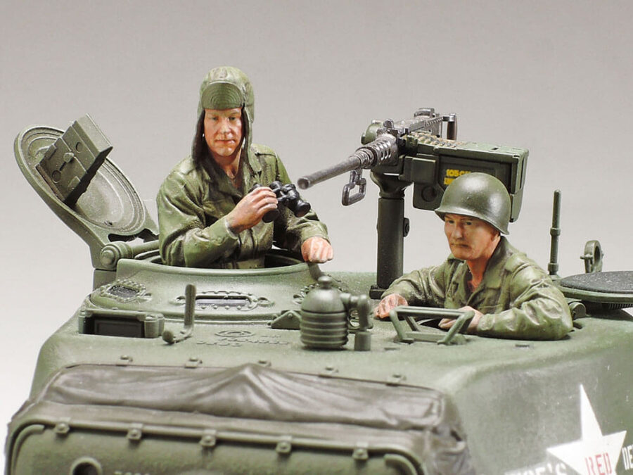 1:35 Scale Tamiya U.S. Medium Tank M4A3E8 Sherman "Easy Eight" Korean War Model Kit - Image 5
