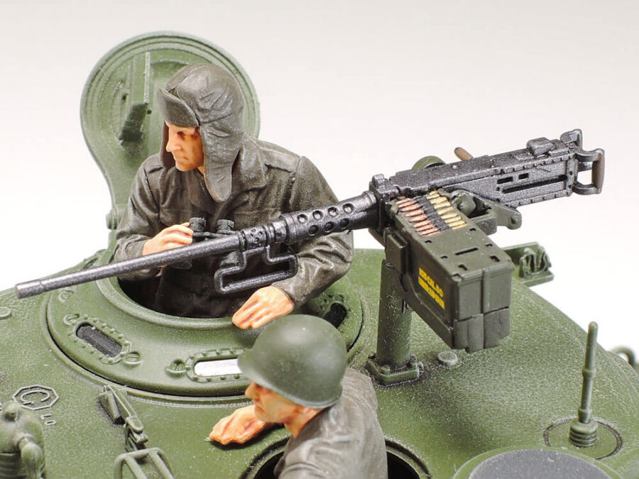 1:35 Scale Tamiya U.S. Medium Tank M4A3E8 Sherman "Easy Eight" Korean War Model Kit - Image 6