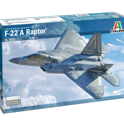 1:48 scale Italeri F-22 A Raptor Model Kit