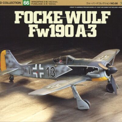 1:72 scale Tamiya Focke-Wulf Fw190 A-3 Model Kit