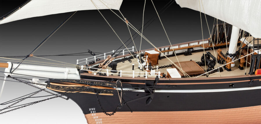 1:96 Scale Revell Cutty Sark Model Kit - Image 3