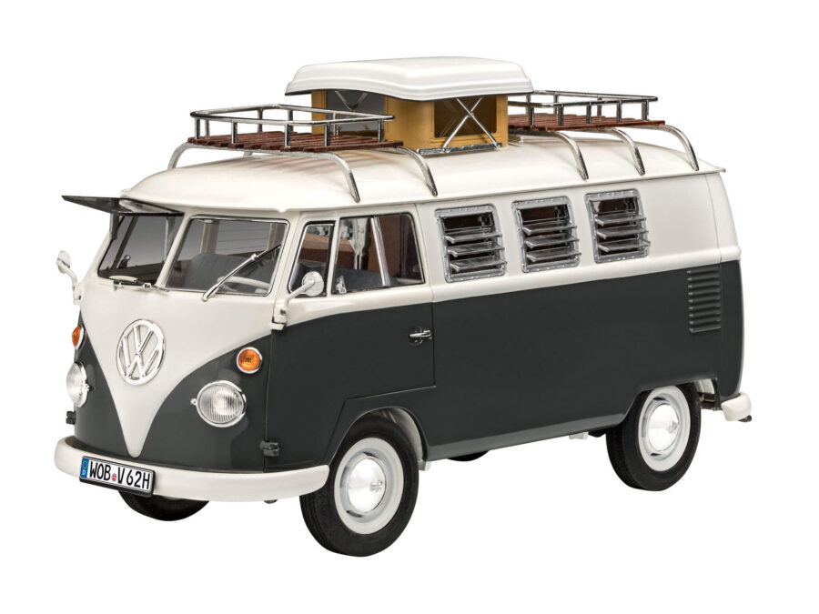 1:24 Scale Revell VW T1 Camper Model Kit - Image 2