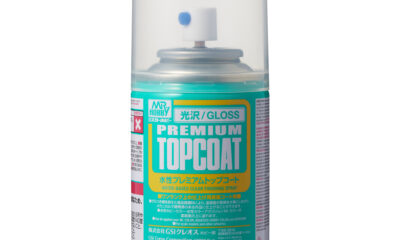 Mr.Hobby Premium Top Coat Spray Paints 100ml *CHOOSE FINISH
