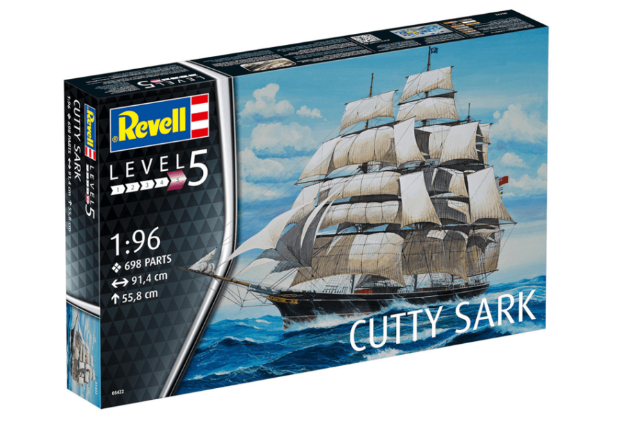 1:96 Scale Revell Cutty Sark Model Kit