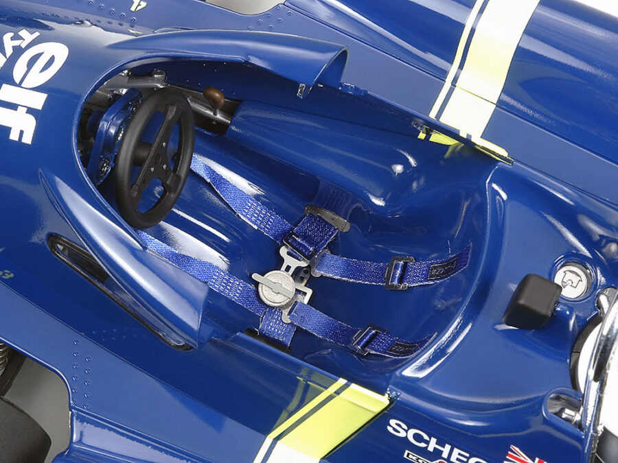 1:12 Scale Tamiya Tyrrell P34 Six Wheeler (w/Photo-Etched Parts) Model Kit - Image 6