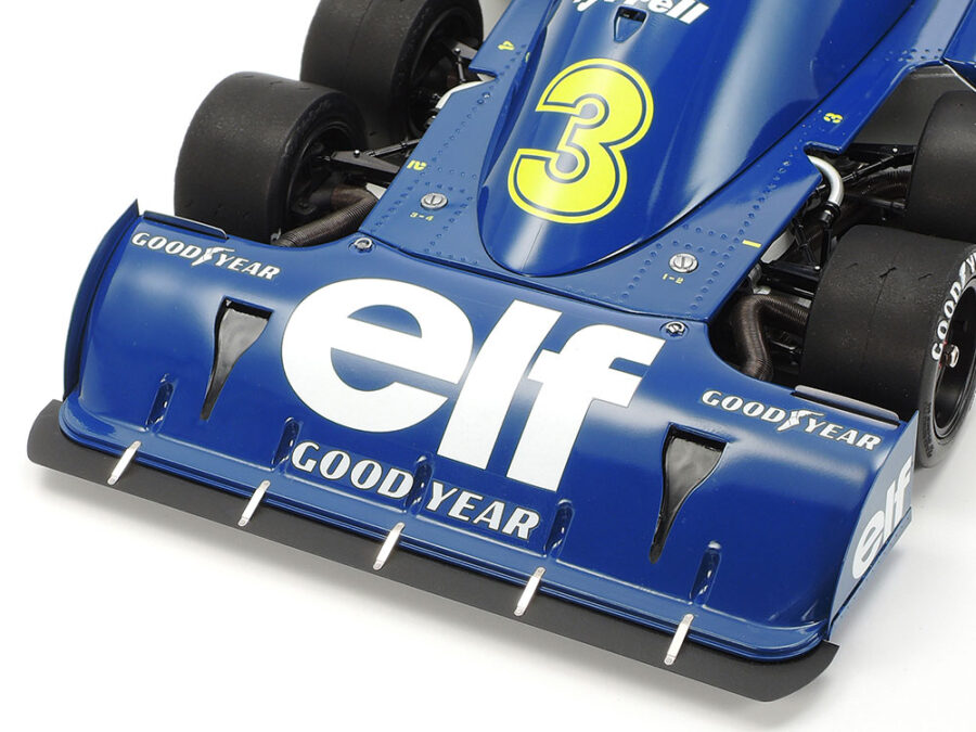 1:12 Scale Tamiya Tyrrell P34 Six Wheeler (w/Photo-Etched Parts) Model Kit - Image 7
