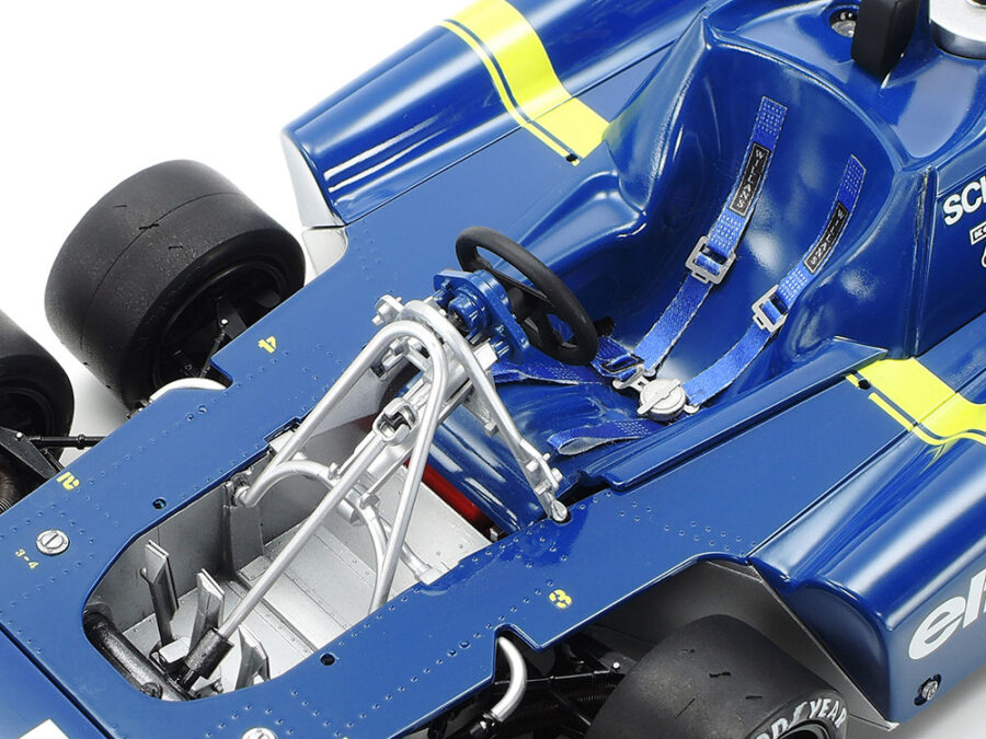 1:12 Scale Tamiya Tyrrell P34 Six Wheeler (w/Photo-Etched Parts) Model Kit - Image 8