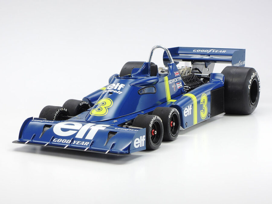 1:12 Scale Tamiya Tyrrell P34 Six Wheeler (w/Photo-Etched Parts) Model Kit - Image 2