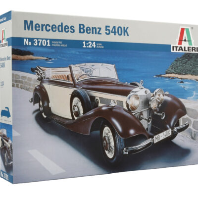 1:24 Scale Italeri Mercedes Benz 540 K Car Model Kit