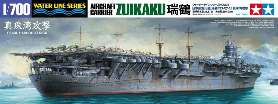 1:700 Scale Tamiya Imperial Navy Aircraft Carrier Zuikaku Model Kit