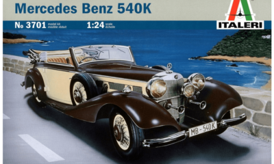 1:24 Scale Italeri Mercedes Benz 540 K