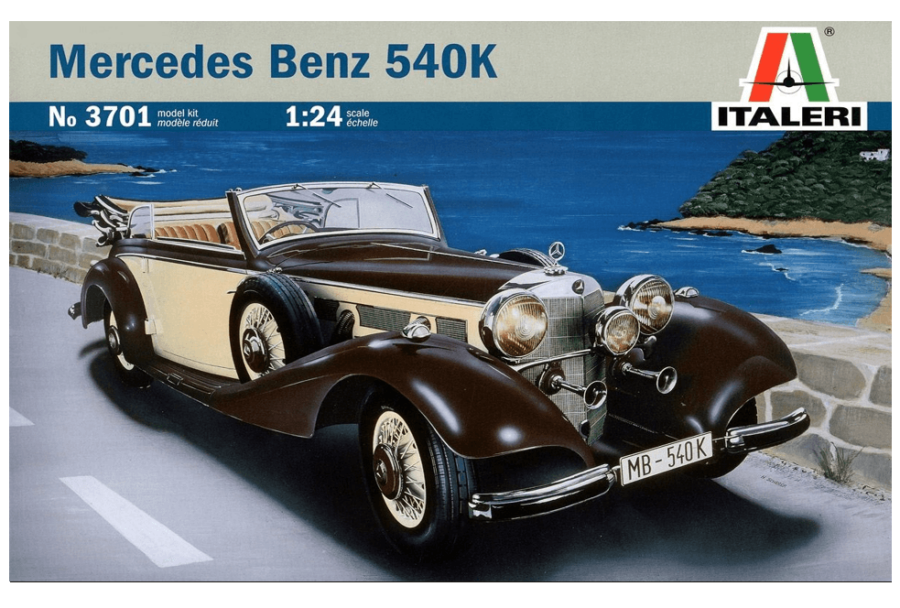 1:24 Scale Italeri Mercedes Benz 540 K