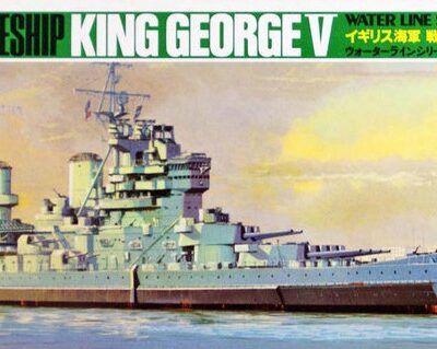 1:700 Scale Tamiya British Battleship King George V Model Kit