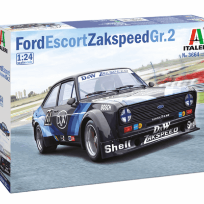 1:24 Scale Italeri Ford Escort Zakspeed Gr.2 Model Kit