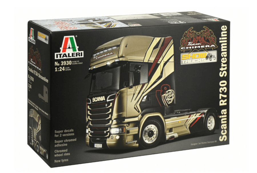 1:24 Scale Italeri Scania R730 Streamline "Chimera" Model Kit **Pre-Order**