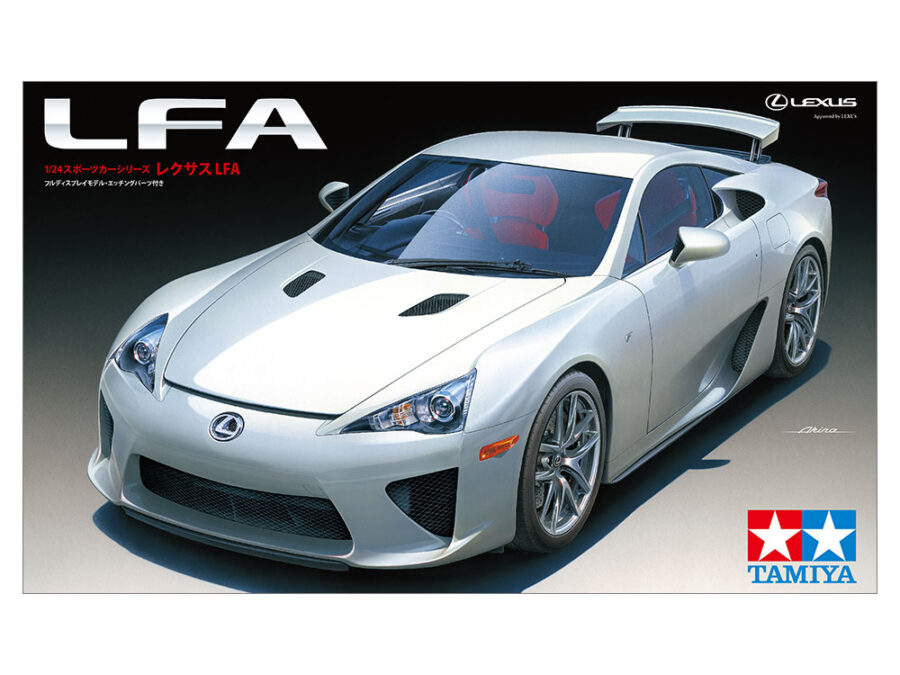 1:24 Scale Tamiya Lexus LFA Super Car Model Kit (Ltd Edition)