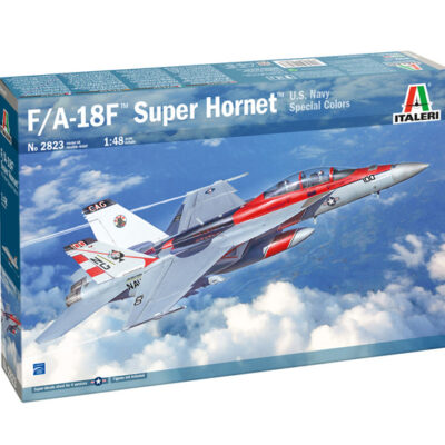 1:48 scale Italeri F/A-18F Super Hornet U.S. Navy Special Colors Model Kit