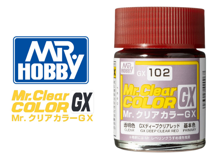 Mr.Hobby Mr.Clear Color GX Paint Range - Choose Colour Option