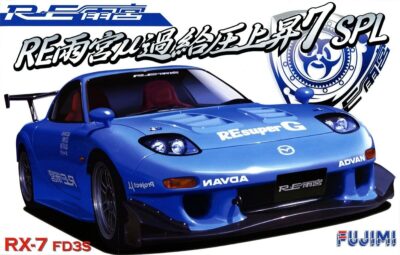 1:24 Scale Fujimi RE Amemiya Mu FD3S RX-7 L Model Kit