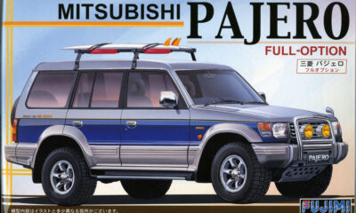 1:24 Scale Fujimi Mitsubishi Pajero Full Works Model Kit