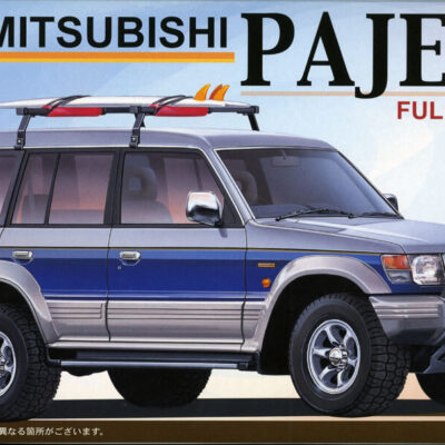 1:24 Scale Fujimi Mitsubishi Pajero Full Works Model Kit
