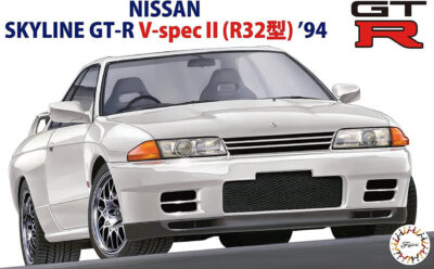 1:24 Scale Fujimi Nissan R32 GTR V-Spec II '94 Model Kit