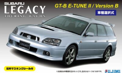 1:24 Scale Fujimi Subaru Legacy Touring Wagon GT-B E-Tune II Model Kit