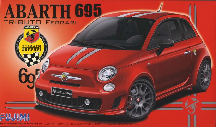 1:24 Scale Fujimi Abarth Ferrari 695 Model Kit