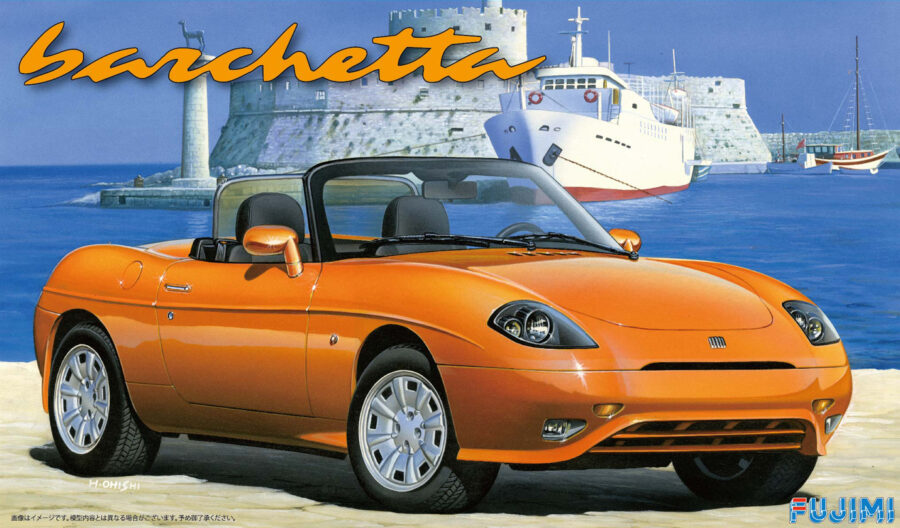 1:24 Scale Fujimi Fiat Barchetta Model Kit