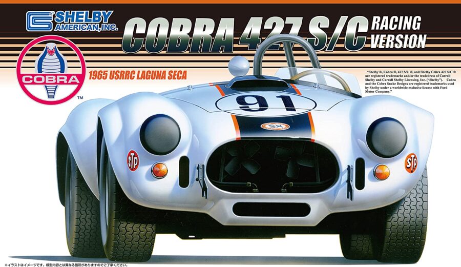 1:24 Scale Fujimi Shelby Cobra 427SC Racing Version Model Kit