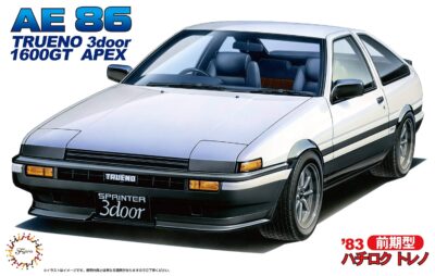 1:24 Scale Fujimi Toyota AE86 Trueno Early Type '83 Model Kit