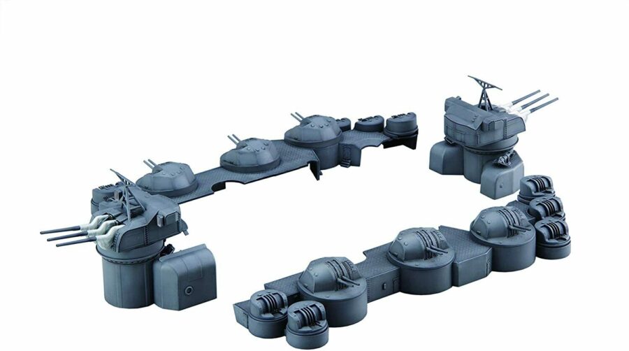 1:200 Scale Fujimi Battleship Yamato Central Structure Outlying Facility Model Kit - Image 2
