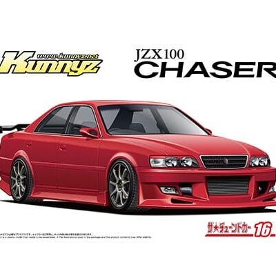 1:24 Scale Aoshima Toyota Kunnyz JZX100 Chaser Model Kit