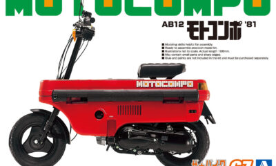 1:12 Scale Aoshima Honda Motocompo '81 Model Kit