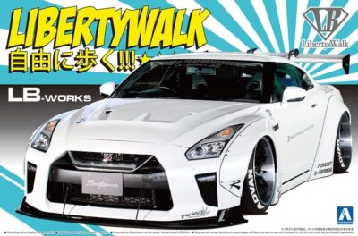 1:24 Scale Aoshima LB Works R35 GT-R Type 1.5 Car Model Kit